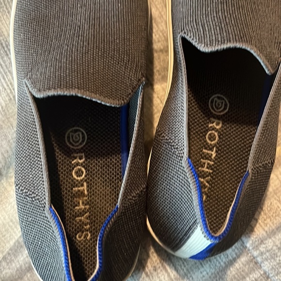 Rothy’s original gray slip on shoes - Picture 4 of 6